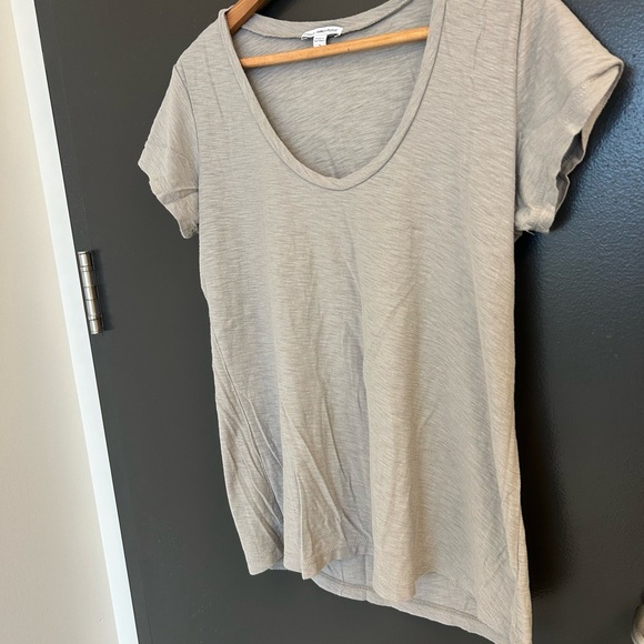 James Perse Sz.3 Tan Short Sleeve T-Shirt please see measurement pics for colour - Picture 3 of 12